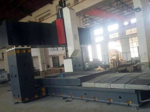西安数控龙门铣床工作台